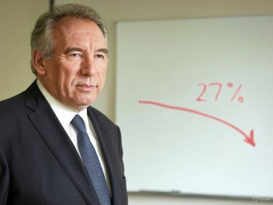La popularité de François Bayrou chute de 11 points en mars, tombant à 27 % de satisfaits, selon un sondage