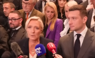 Le Rassemblement national arrive largement en tête des intentions de vote pour le premier tour de la présidentielle 2027, selon un sondage