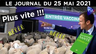 Vaccins : bientôt la chasse aux récalcitrants ? - JT du mardi 25 mai 2021