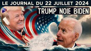 Joe Biden débarqué par l’Etat profond - JT du lundi 22 juillet 2024