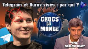 La messagerie cryptée Telegram mise au pas ? - Chocs du monde avec Frédéric Aigouy