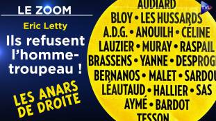 Zoom - Eric Letty : Infréquentables, irrespectueux : les anars de droite !
