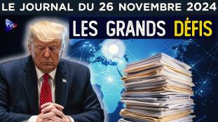 Trump à l’attaque des dossiers brûlants - JT du mardi 26 novembre 2024