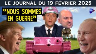 Ukraine : Face à Trump et Poutine, Macron choisit la guerre ? - JT du mercredi 19 février 2025